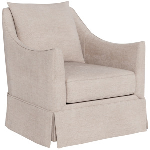 Portia Skirted Swivel Glider