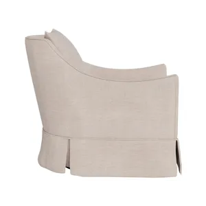 Portia Skirted Swivel Glider