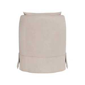 Portia Skirted Swivel Glider