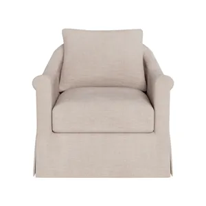 Rowan Skirted Swivel Glider