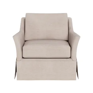 Madison Skirted Swivel Chair