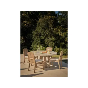Coastal Living Saratoga Round Dining Table