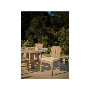 Coastal Living Saratoga Round Dining Table