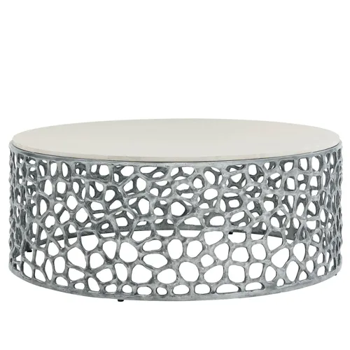 Oasis- Coastal Living Home Coral Cocktail Table