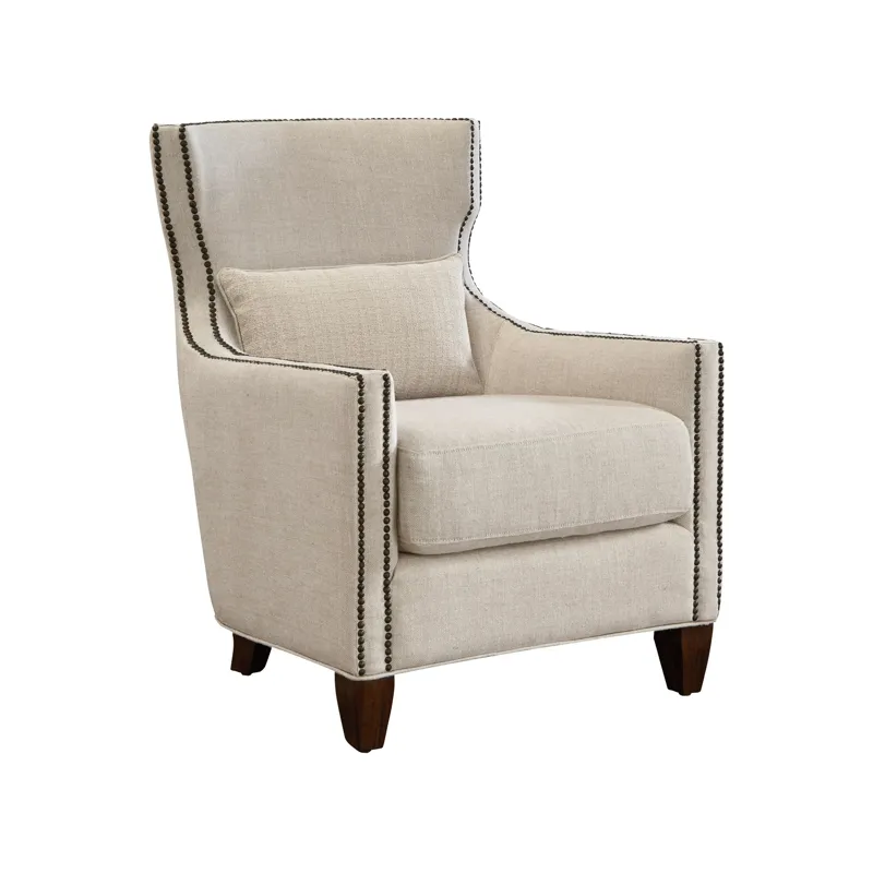 Barrister Accent Chair - Silo with a white background