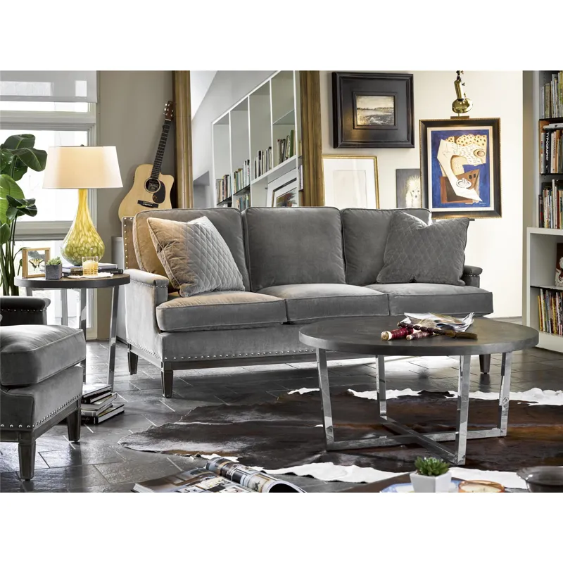 Curated Dorchester Round Cocktail Table