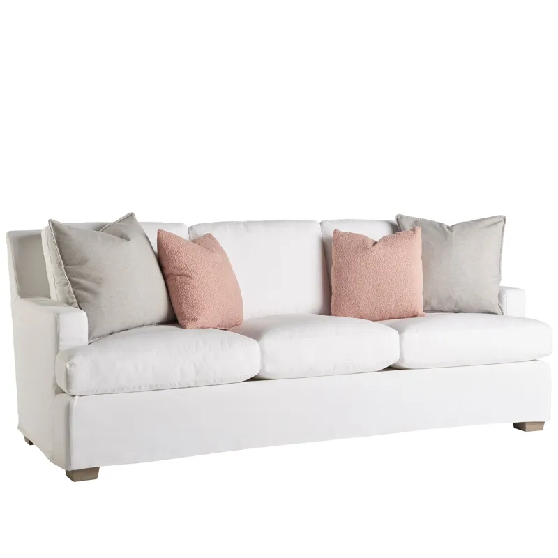 Malibu Slipcover Sofa - Silo with a white background