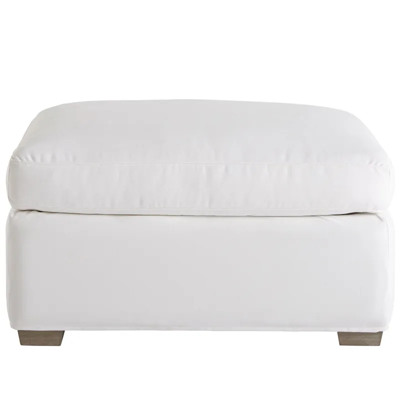 Malibu Slipcover Ottoman