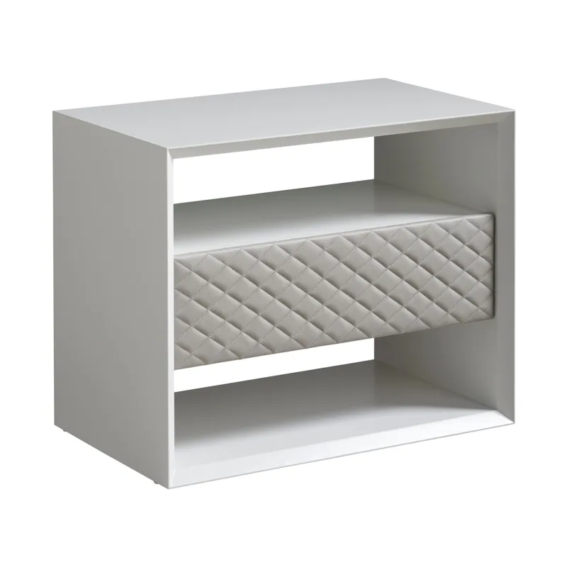 Alma Bedside Table - Silo with a white background