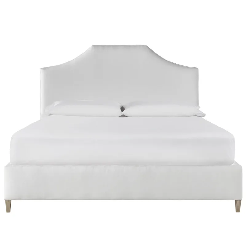 Blythe Upholstered Bed King - Silo with a white background
