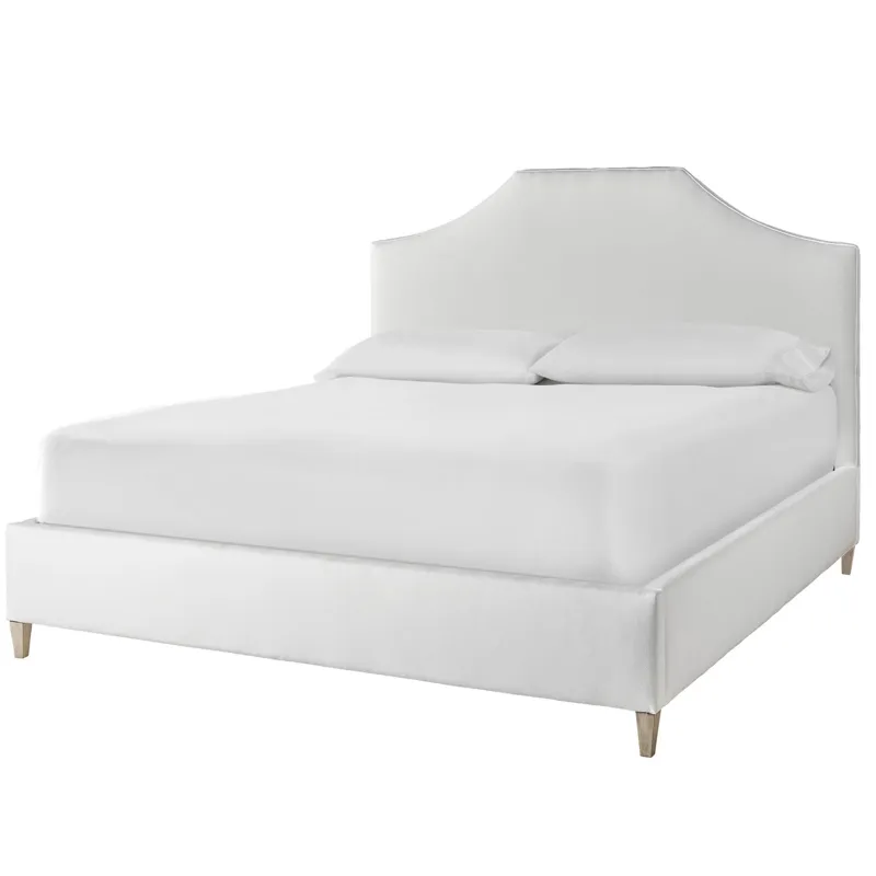 Blythe Upholstered Bed King - Silo with a white background