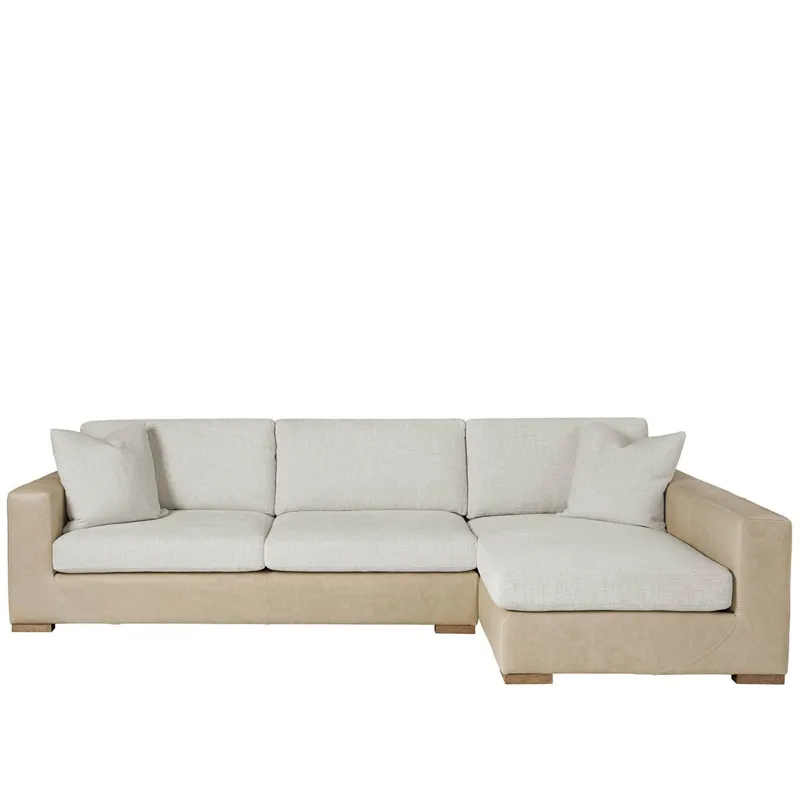 Modern Shelborne Chaise RAF Loveseat LAF