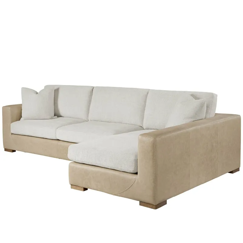 Modern Shelborne Chaise RAF Loveseat LAF