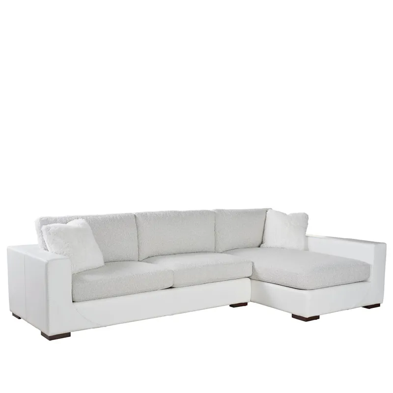 Modern Shelborne Chaise RAF Loveseat LAF