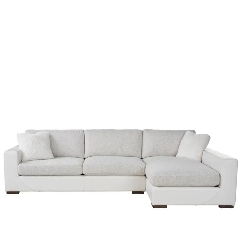 Modern Shelborne Chaise RAF Loveseat LAF