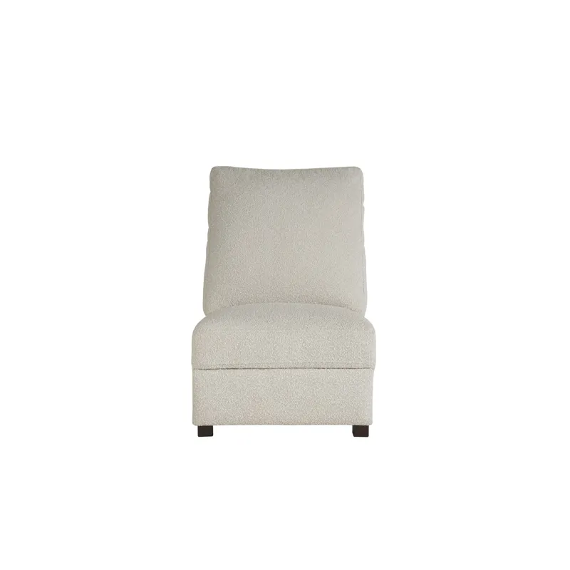 Rhodes Armless Recliner - Silo with a white background