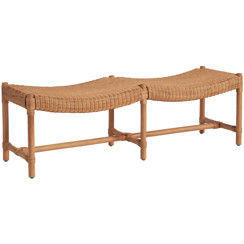 Weekender Coastal Living Home Murro Bay Bench U330380 by Universal at
