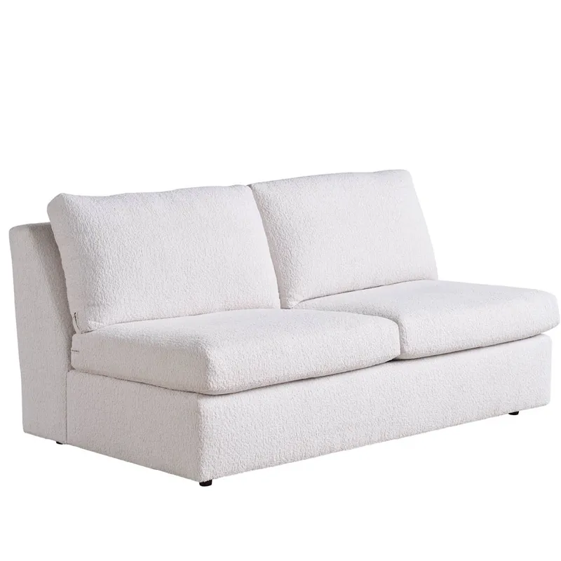 Modern U Choose Armless Loveseat