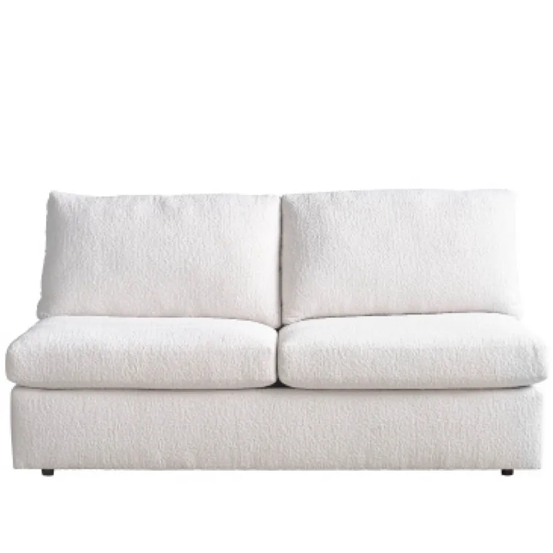 Modern U Choose Armless Loveseat