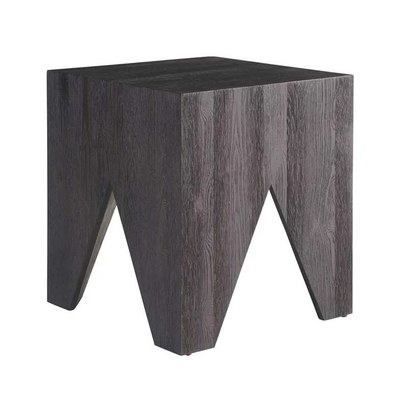 Griffith Park Obsidian End Table
