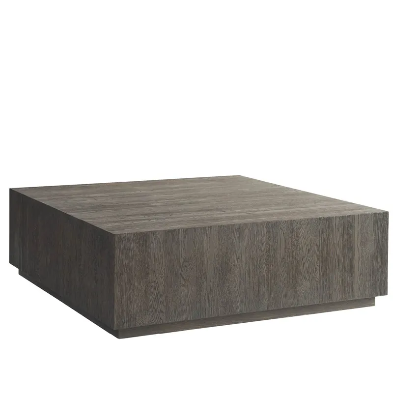Griffith Park Obsidian Square Cocktail Table