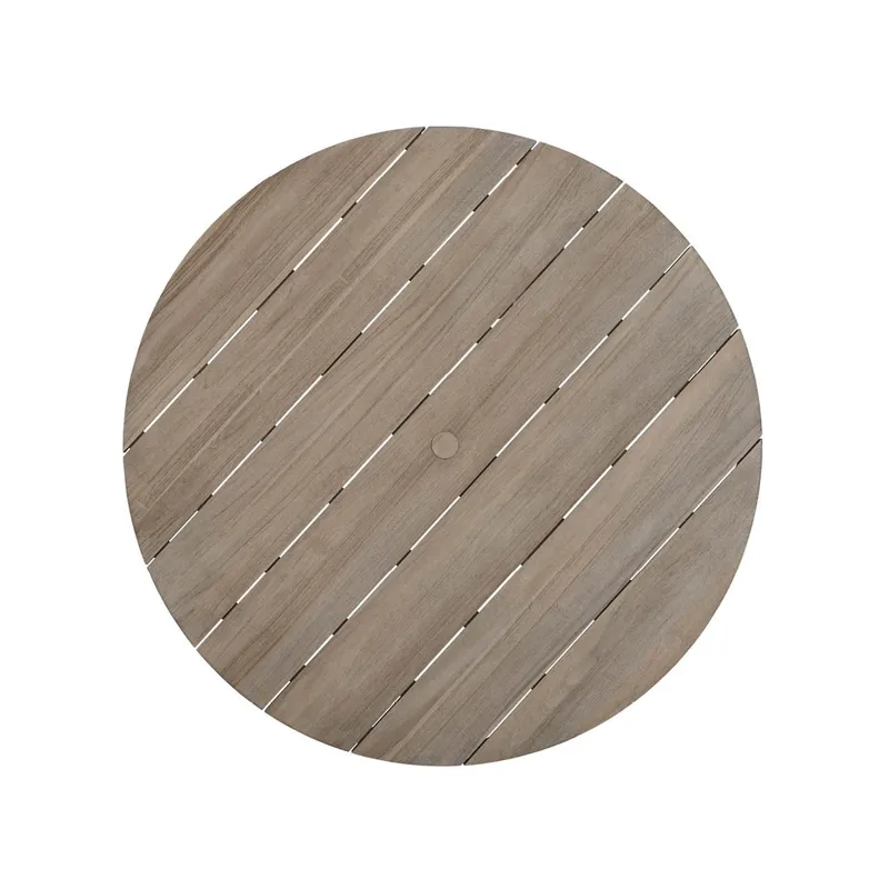 Coastal Living Saratoga Round Dining Table Wood Top