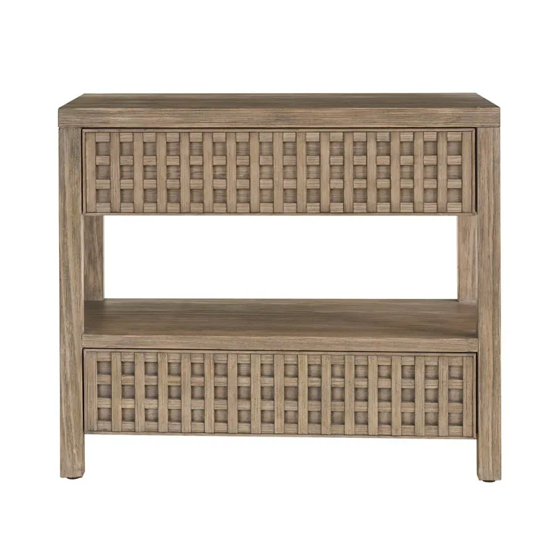 Boulder Nightstand - Silo with a white background