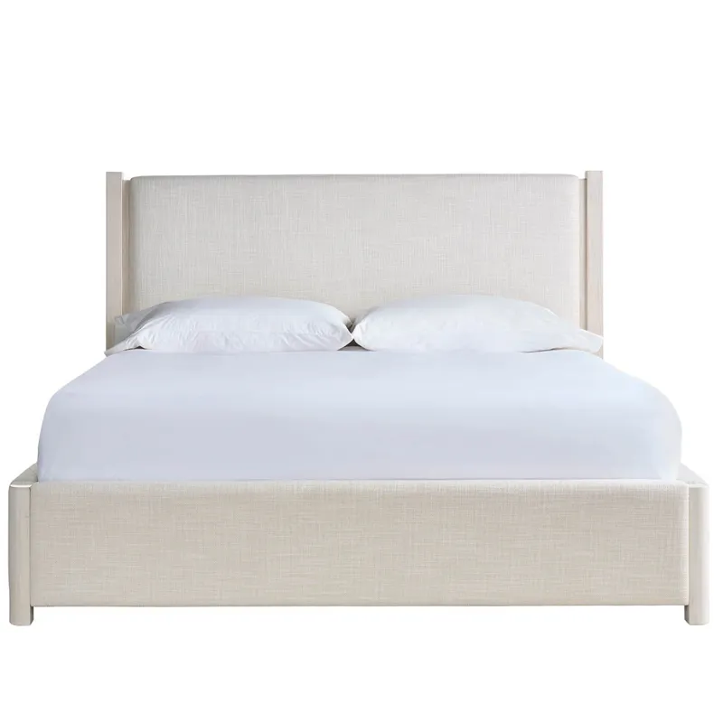 River Rock Upholstered Bed King - Silo with a white background