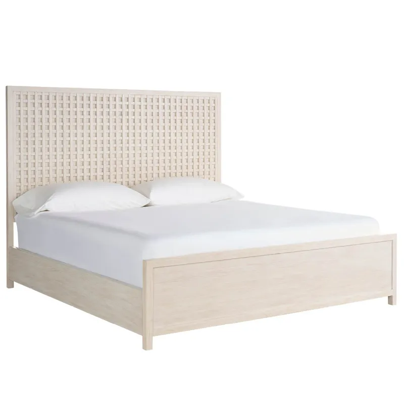 River Rock Panel Bed King - Silo with a white background