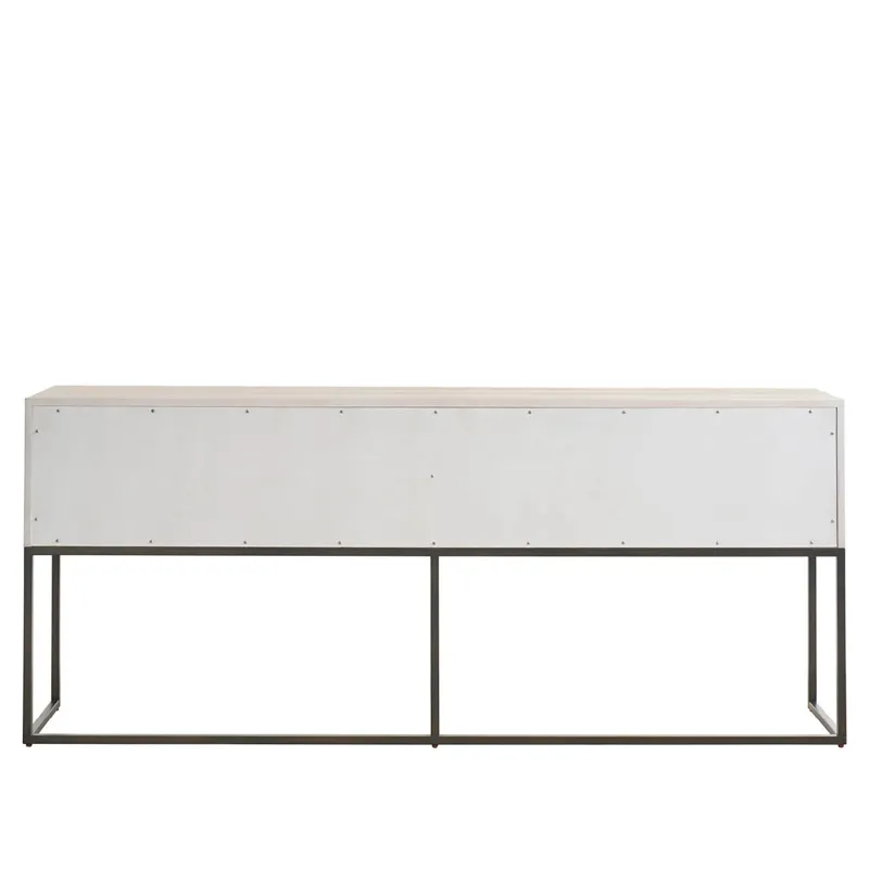 Dwell River Rock Metal Base Console