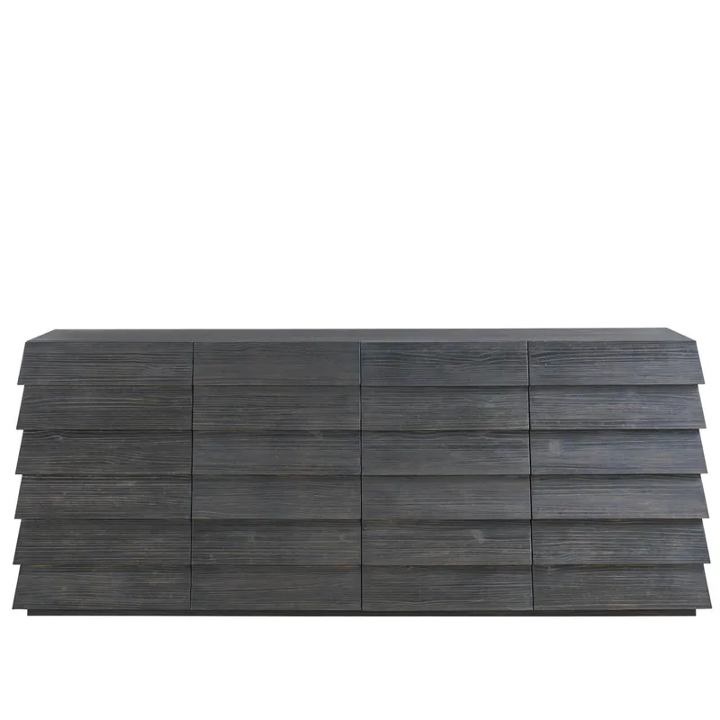 Dwell Basalt Lap Credenza