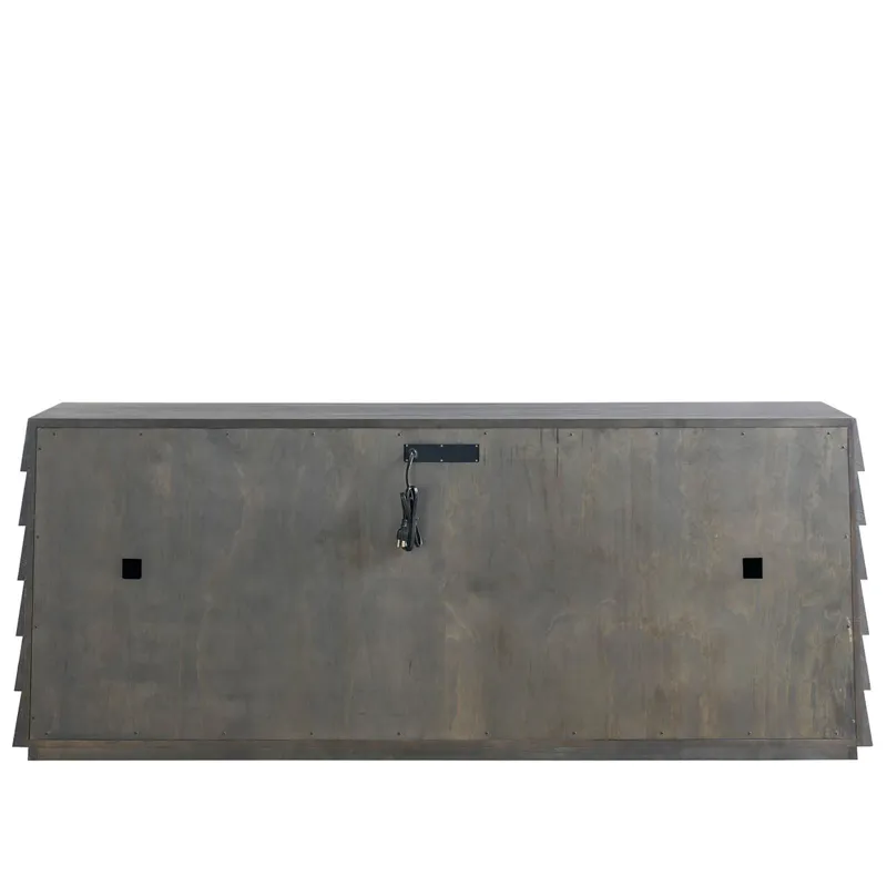 Dwell Basalt Lap Credenza