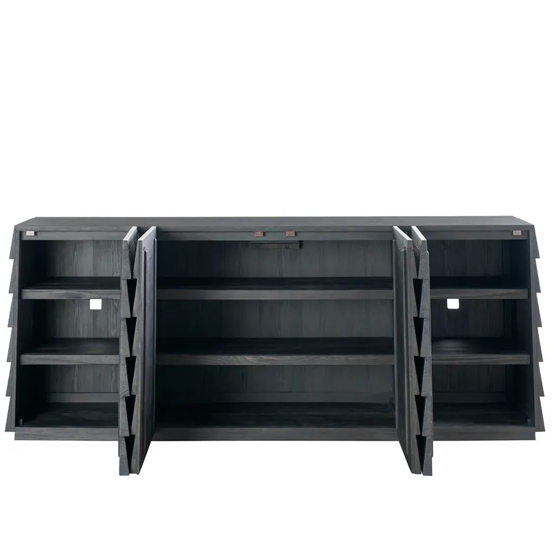 Dwell Basalt Lap Credenza