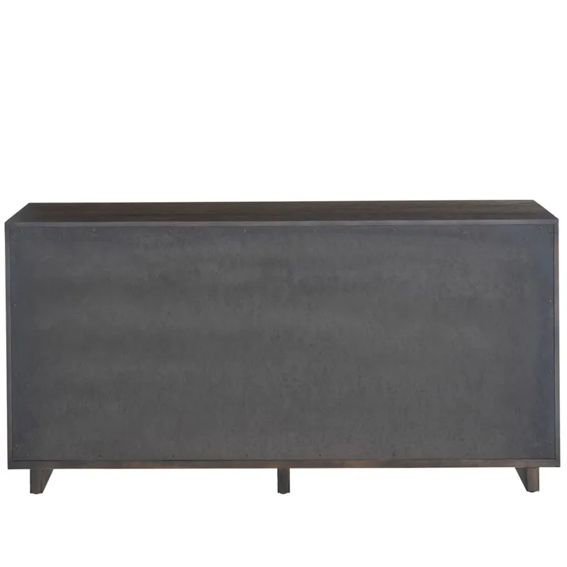 Sable Nine Drawer Dresser - Silo with a white background