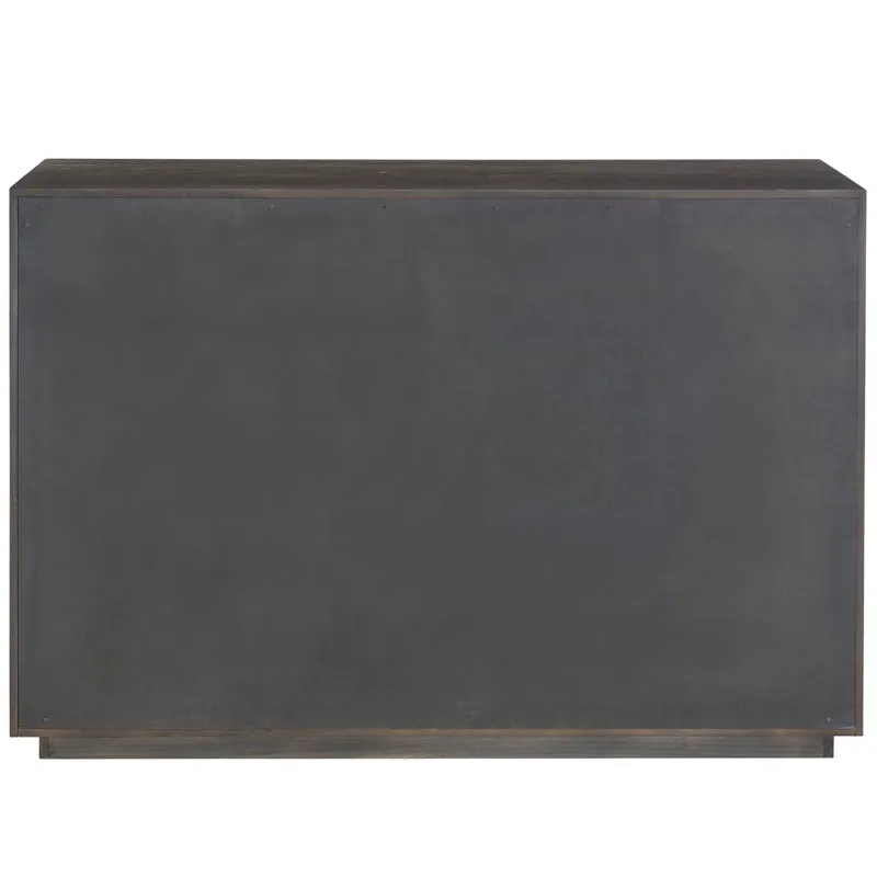 Sable Eight Drawer Dresser - Silo with a white background