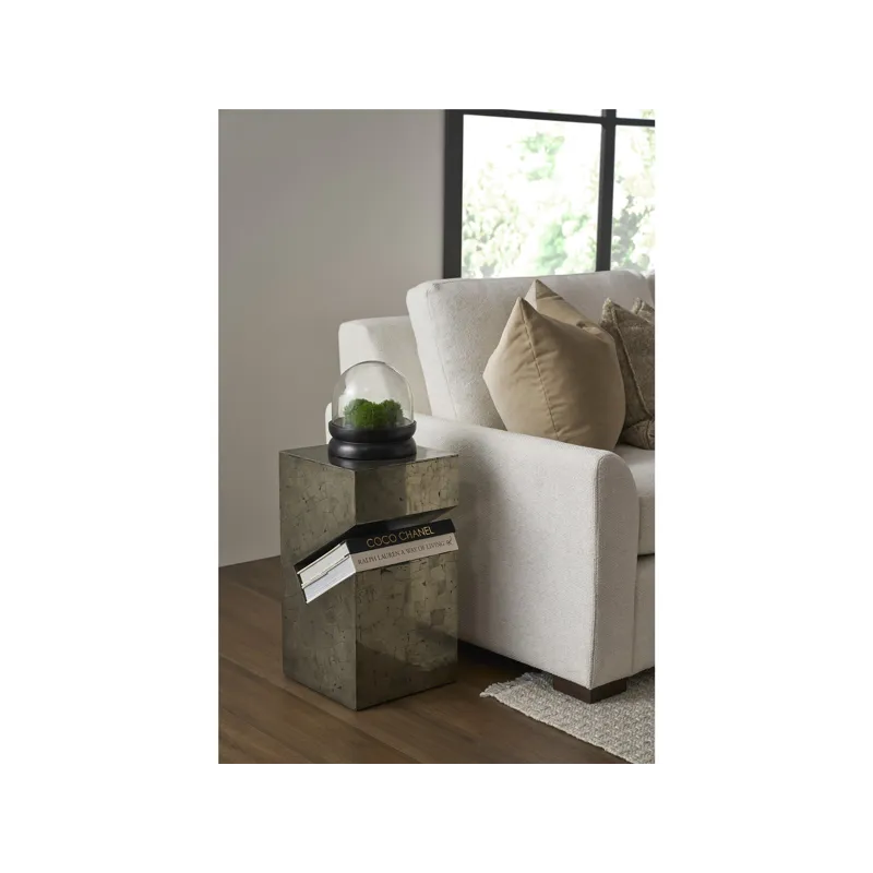 Modern Pyrite Side Table
