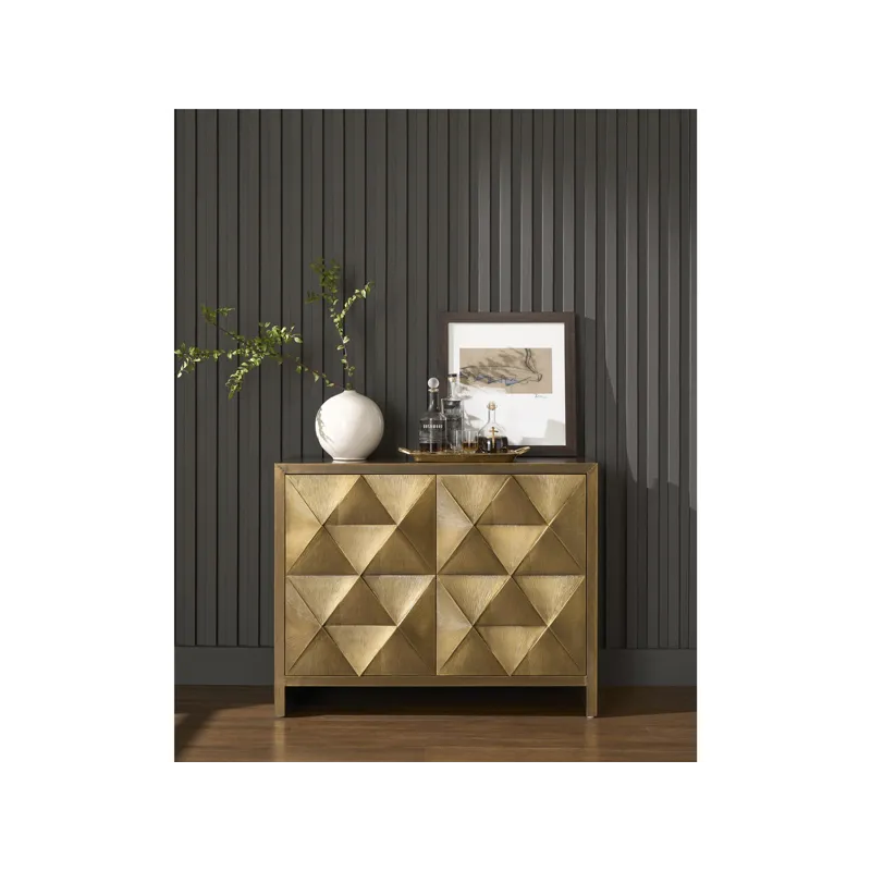 Modern Origami Hall Chest