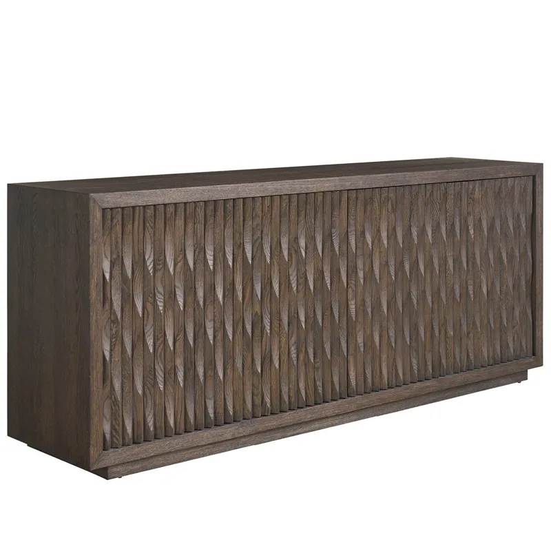 Modern Sable Dune Credenza