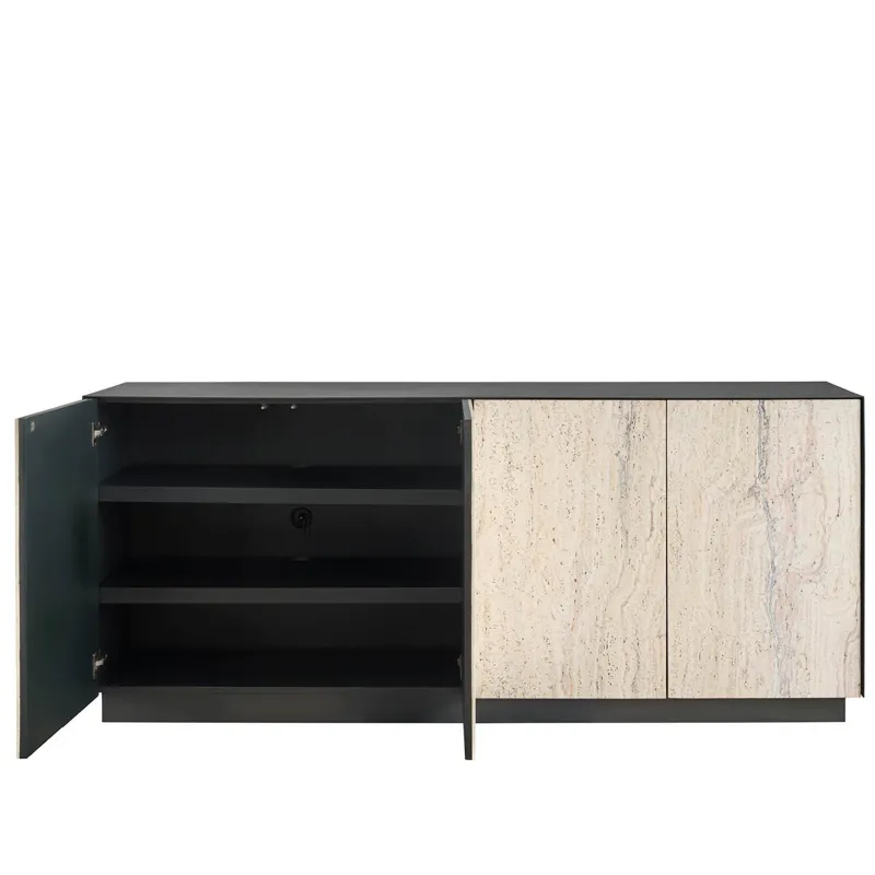 Modern Stone Credenza
