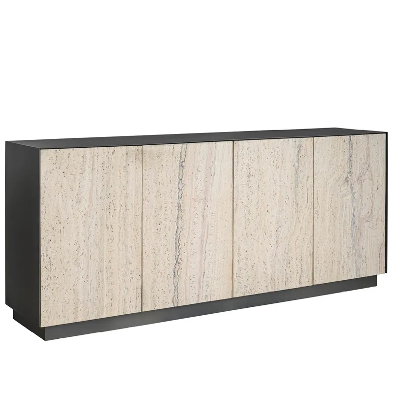 Modern Stone Credenza