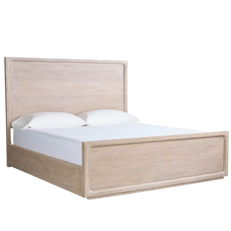 Desert Panel Bed Queen - Silo with a white background