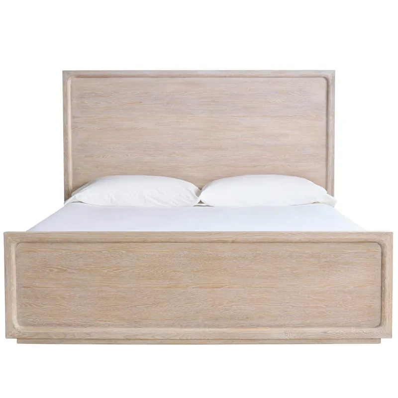 Desert Panel Bed Queen - Silo with a white background