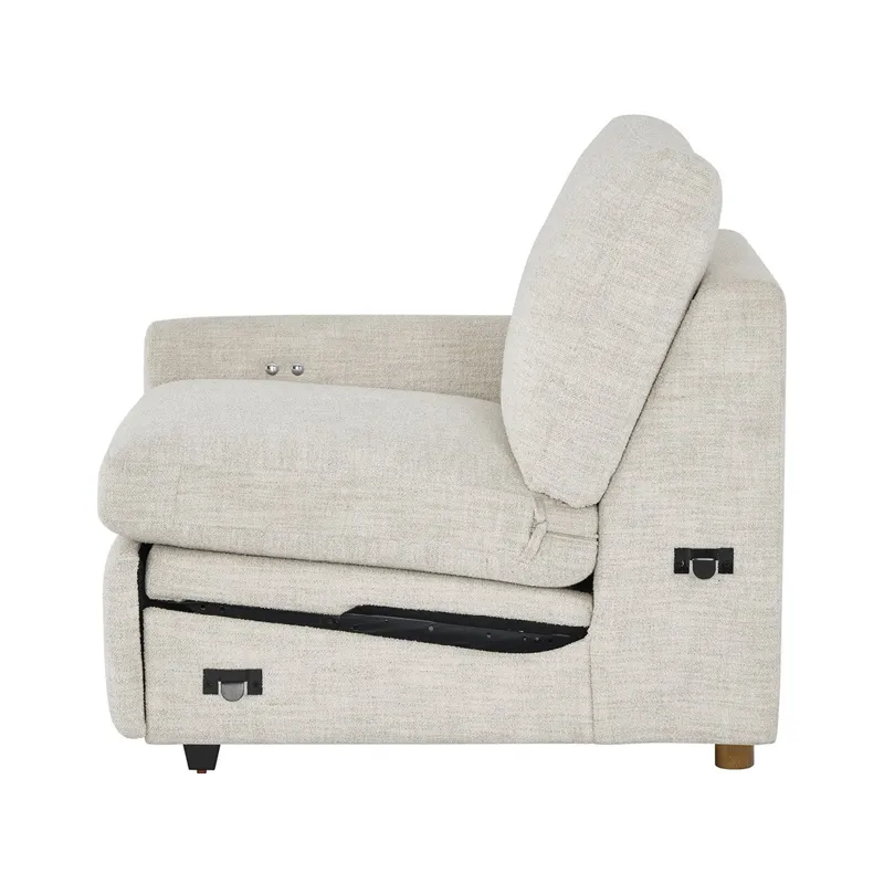 Hyde Recliner Chair RAF - Silo with a white background
