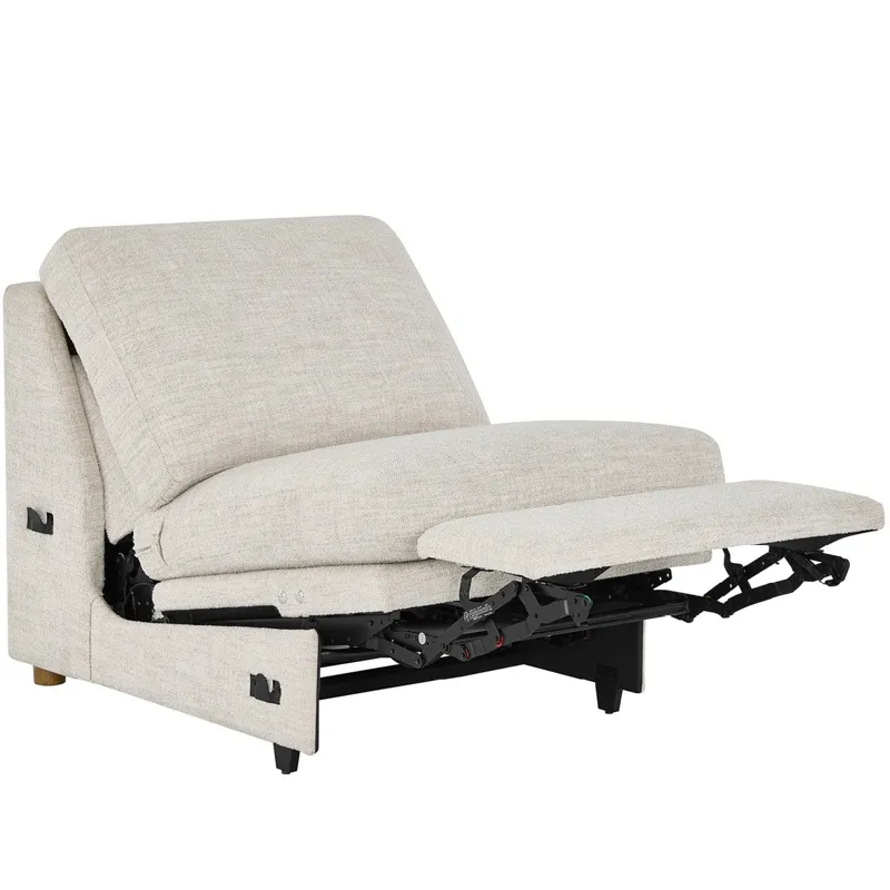 Hyde Armless Recliner Chair - Silo with a white background