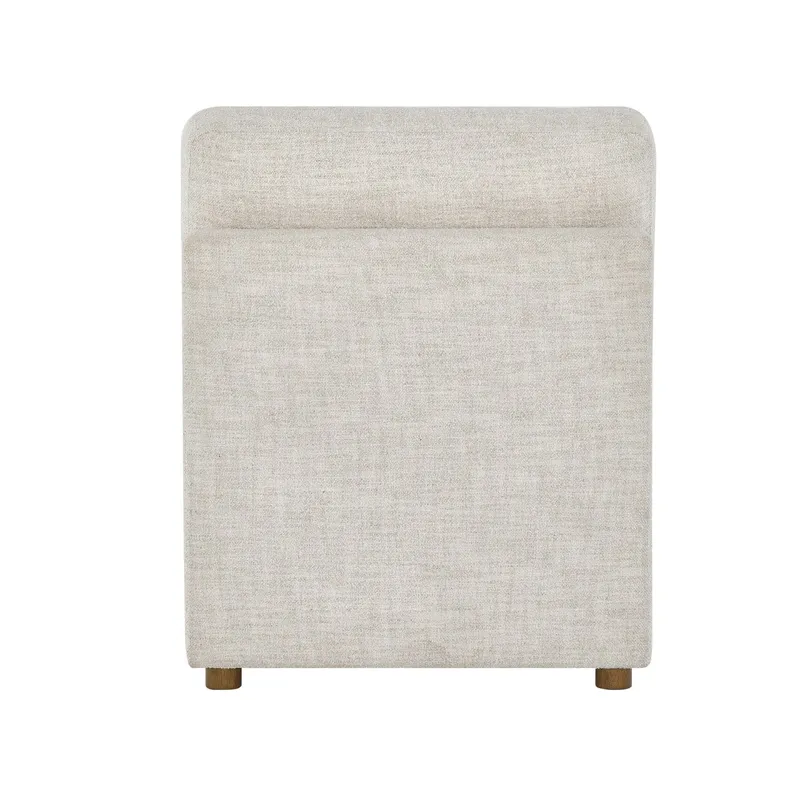 Hyde Armless Recliner Chair - Silo with a white background