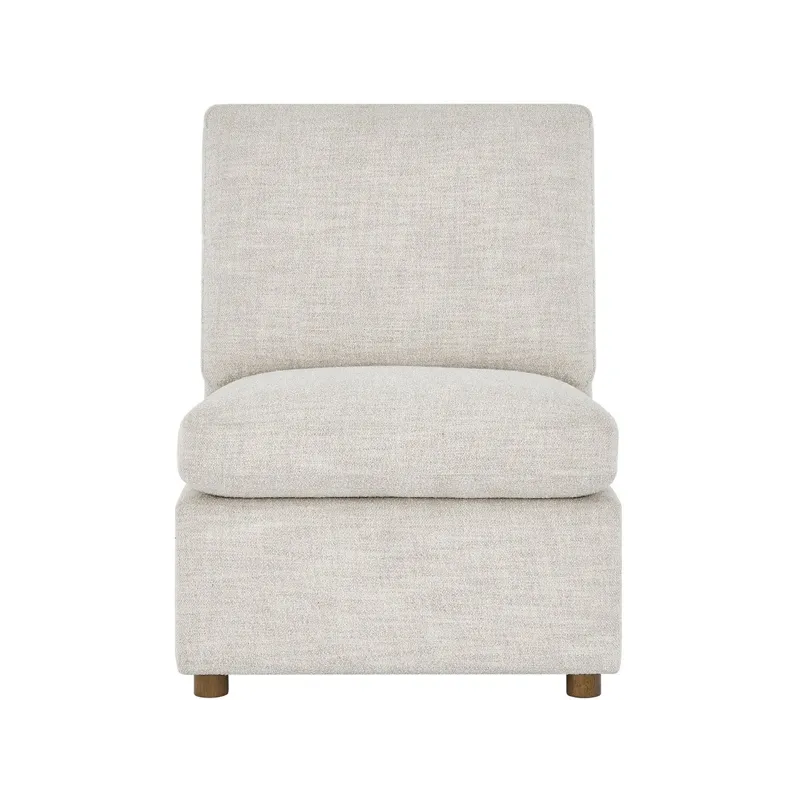 Hyde Armless Recliner Chair - Silo with a white background