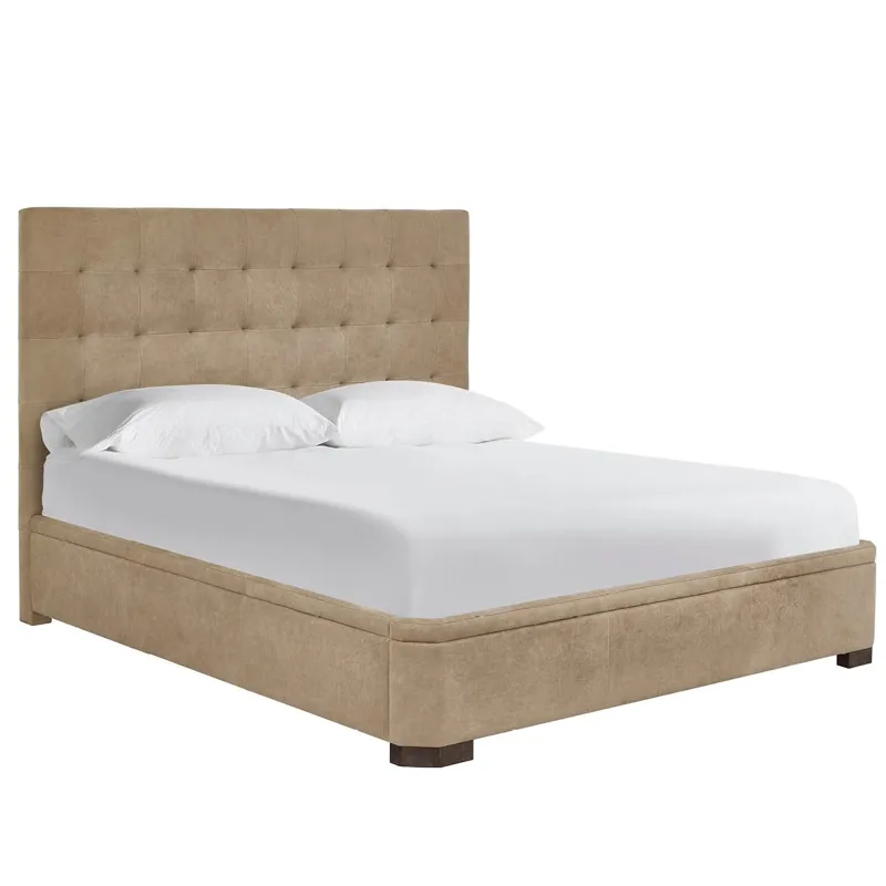 Montclair Upholstered Bed King - Silo with a white background