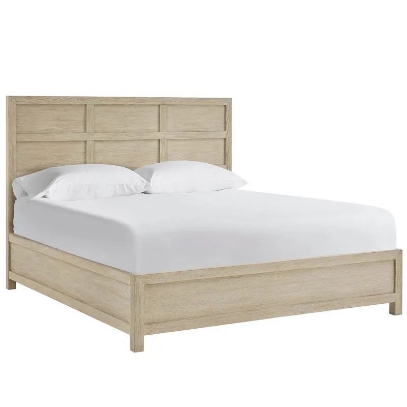 Dockside Panel Bed Queen - Silo with a white background