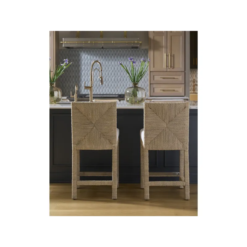 Abaca Counter Chair - Multiple item room scene