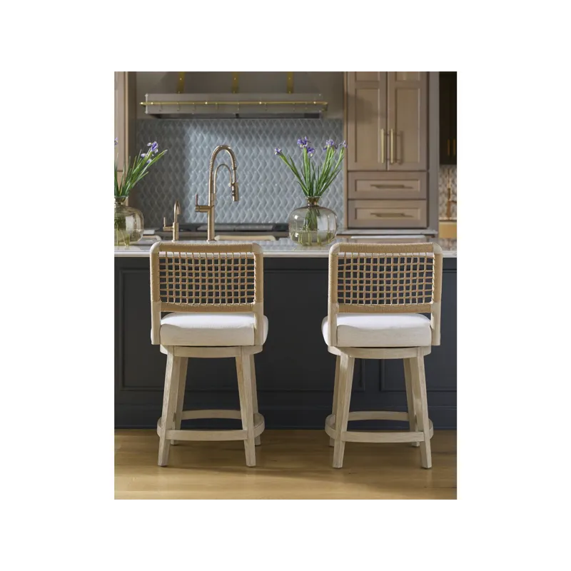 Dockside Swivel Counter Stool - Multiple item room scene
